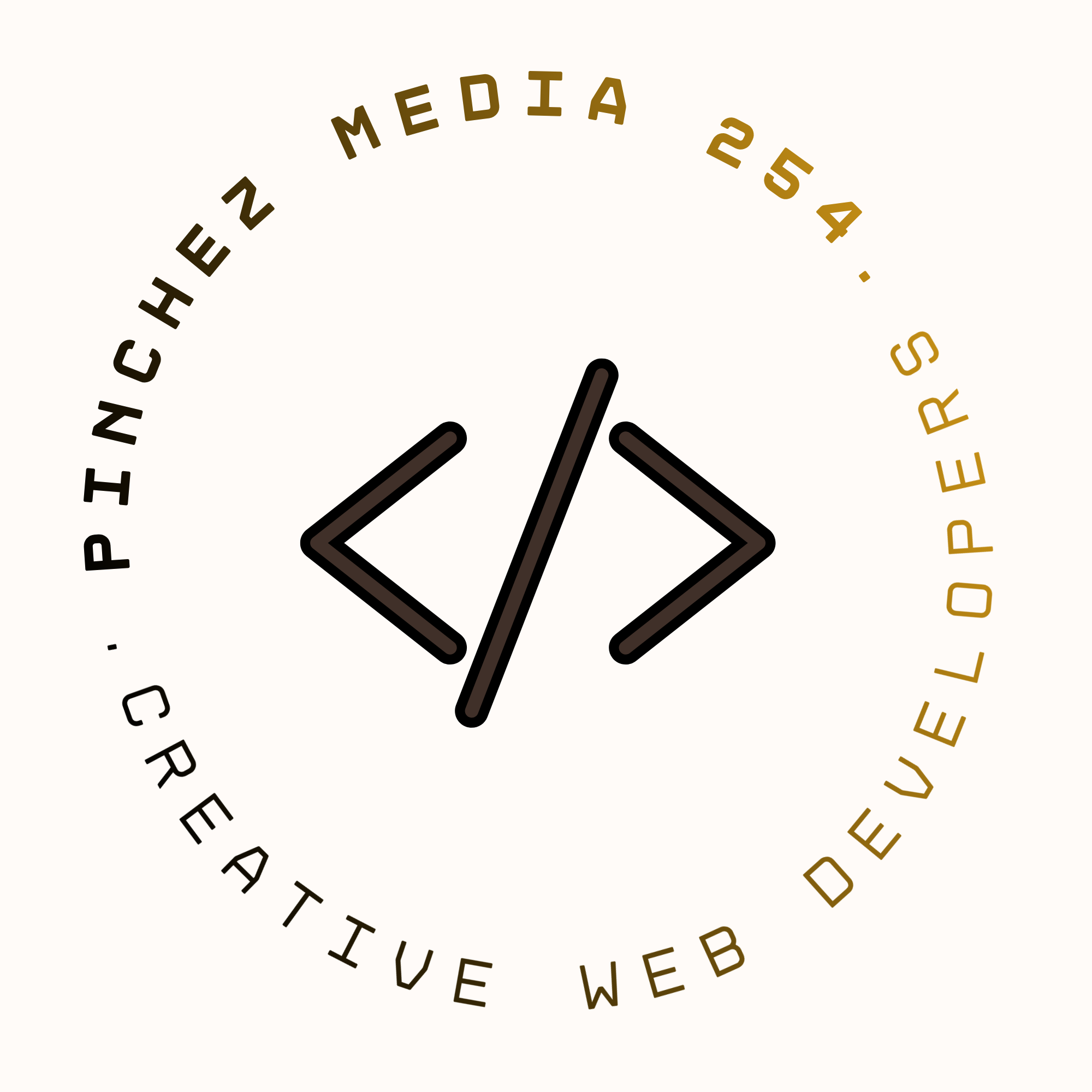 Pinchezmedia254 Logo design