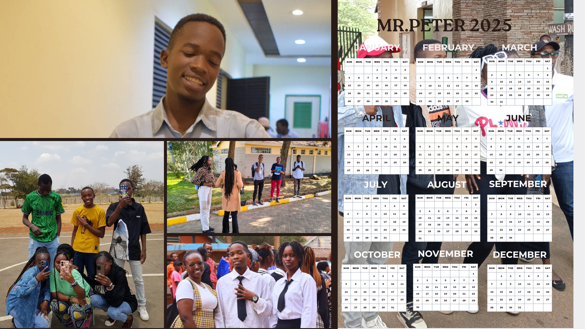 Customised Personal calendar