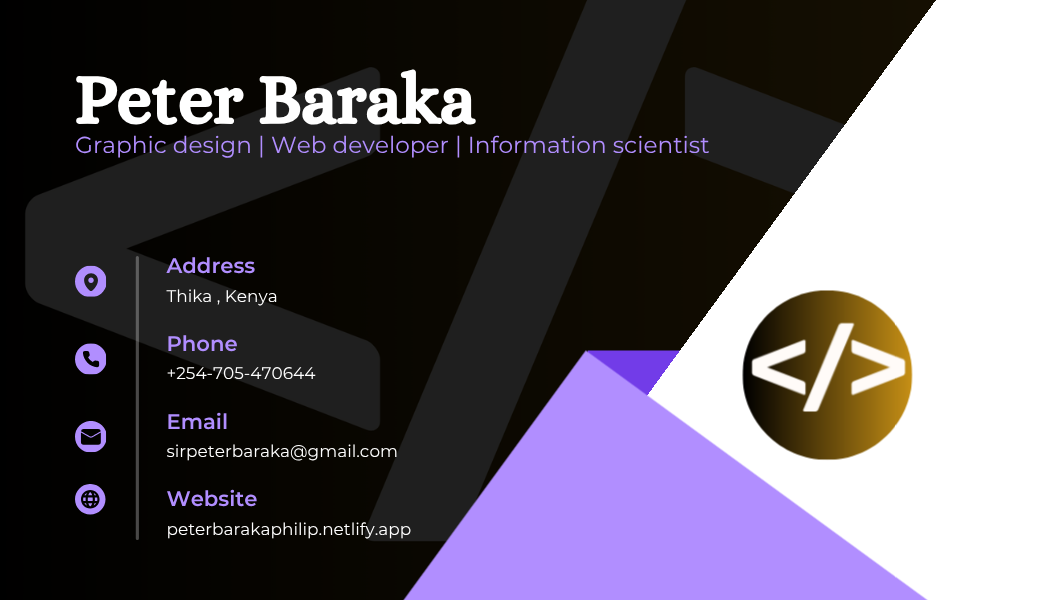Bussiness Card Front